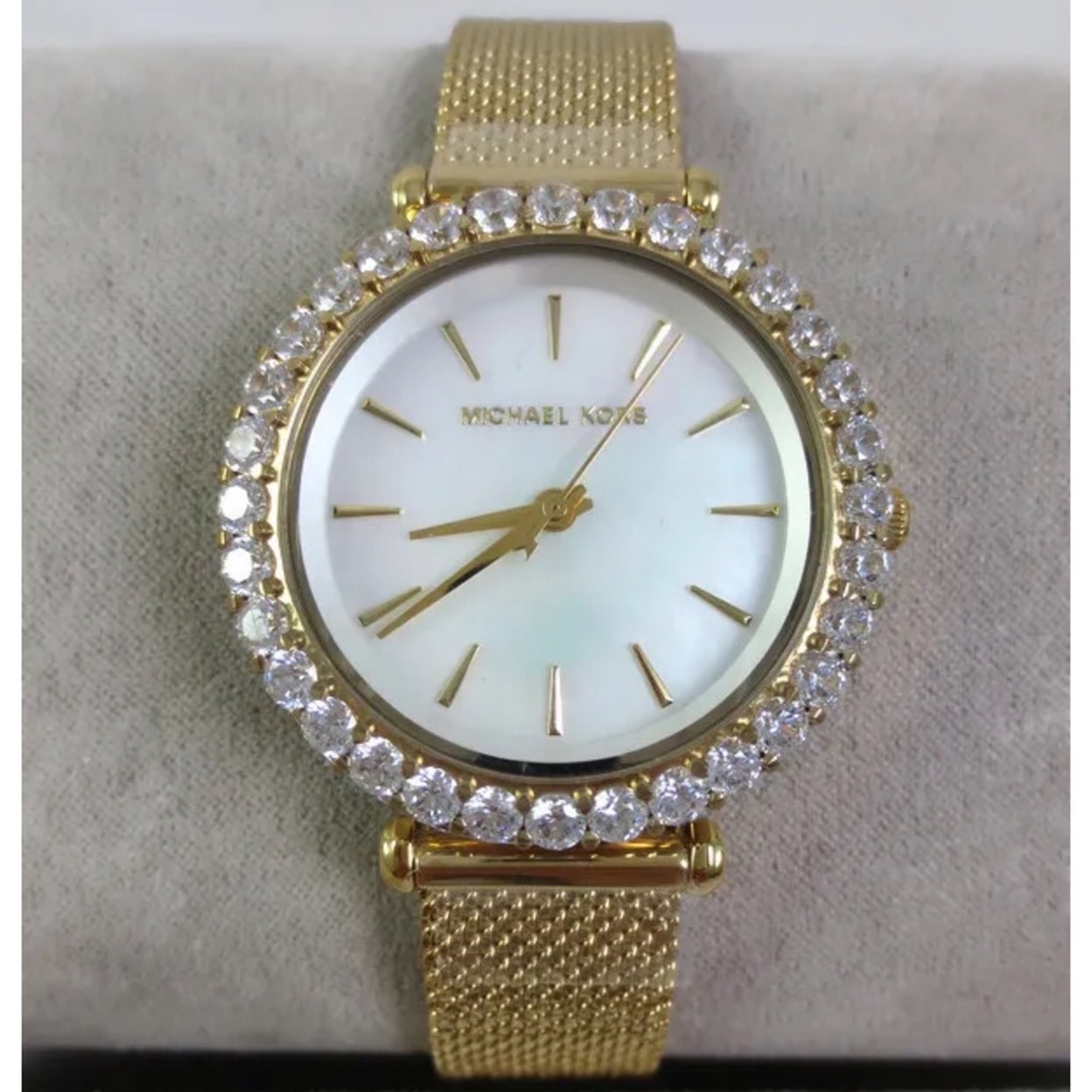 Michael Kors Women's Darci Mother of Pearl Stainless Steel Watch MK4629 - Picture 4 of 9